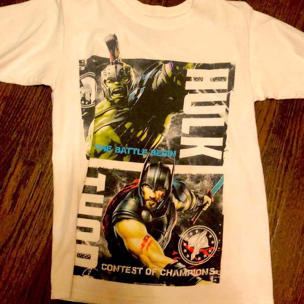 Avenger white t-shirt